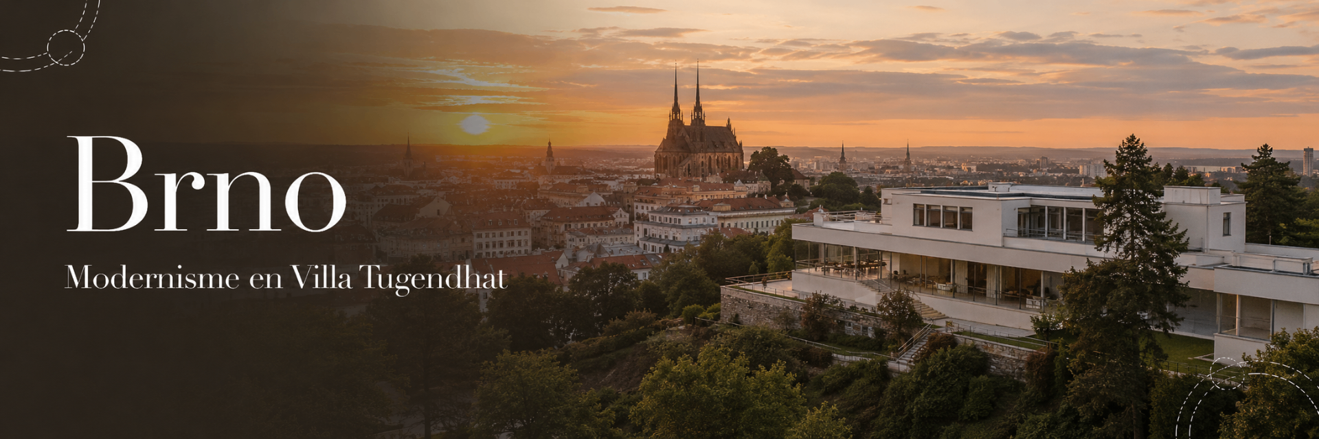 Brno — Architectuur, villa's en modernisme