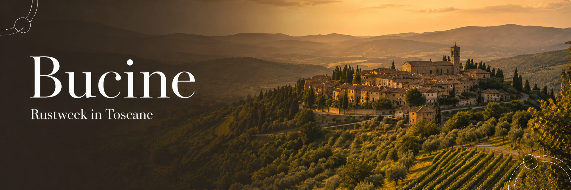 Bucine — Rustweek in Toscane